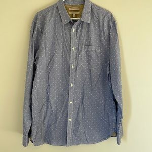 Banana republic heritage tailored slim fit button up shirt, XL